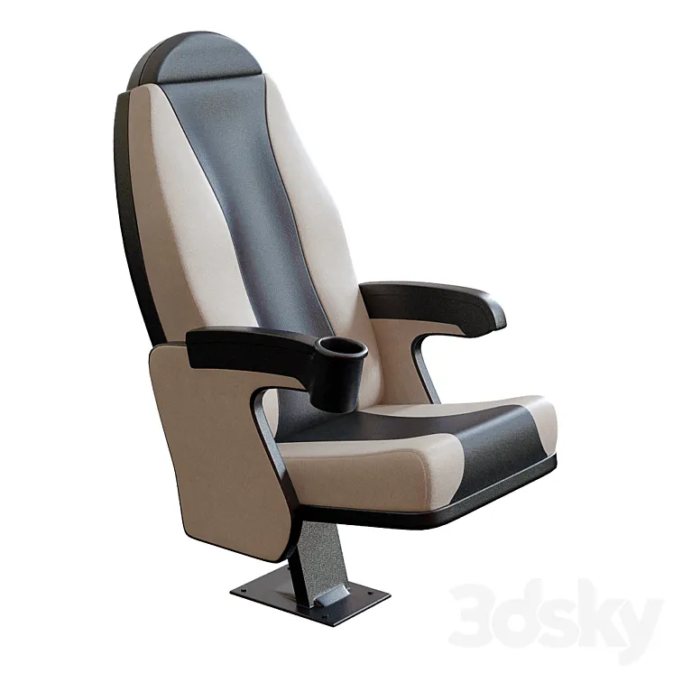 cinema chair 3DS Max