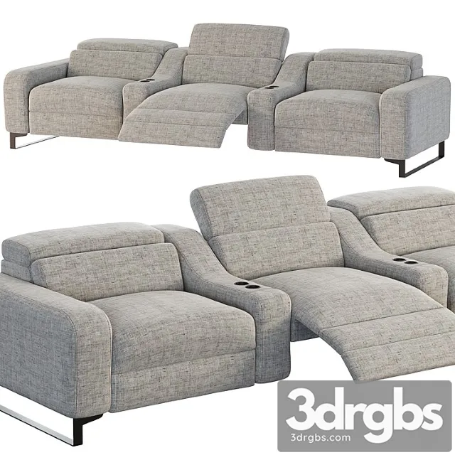 Cinema lory theater sofa by braccisofas