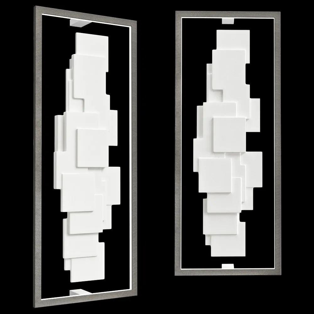 CINIER – Wall lamp Sculptural LT 3ds Max