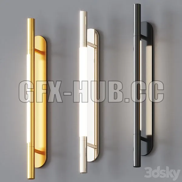 Circa Rousseau Medium Bracketed Sconce 3dsMax Model