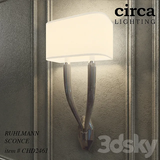 CIRCA RUHLMANN SCONCE 3DS Max Model