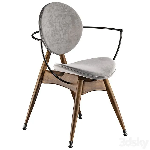 Circle Dining Chair by oandd 3dsMax Model