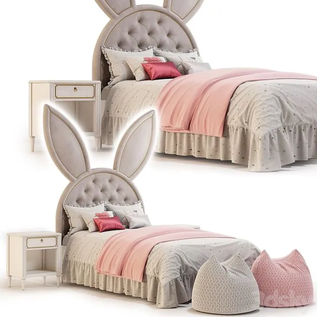 Circu Bed 3dsMax Model