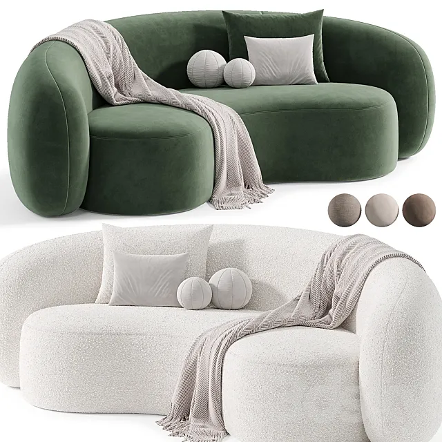 Circular Sofa by Karstudio 3ds Max