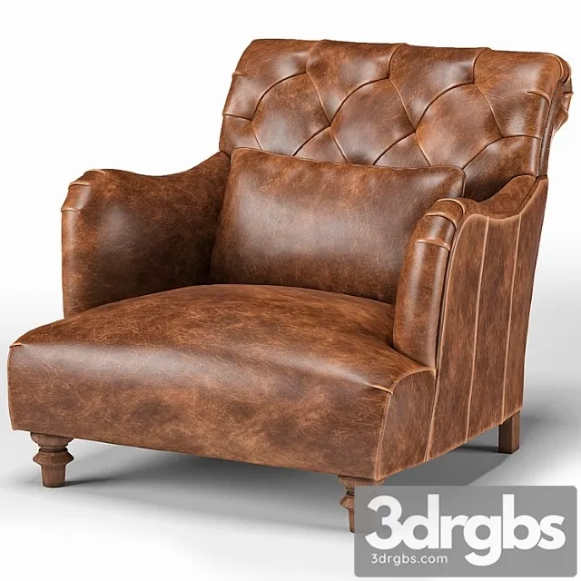 Cisco brothers acacia british industrial rustic accent chair