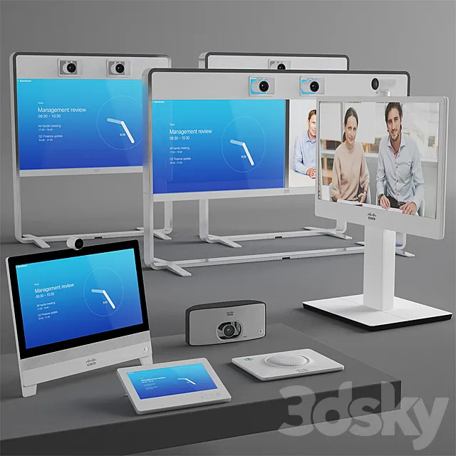 Cisco Videoconferencing System 3ds Max