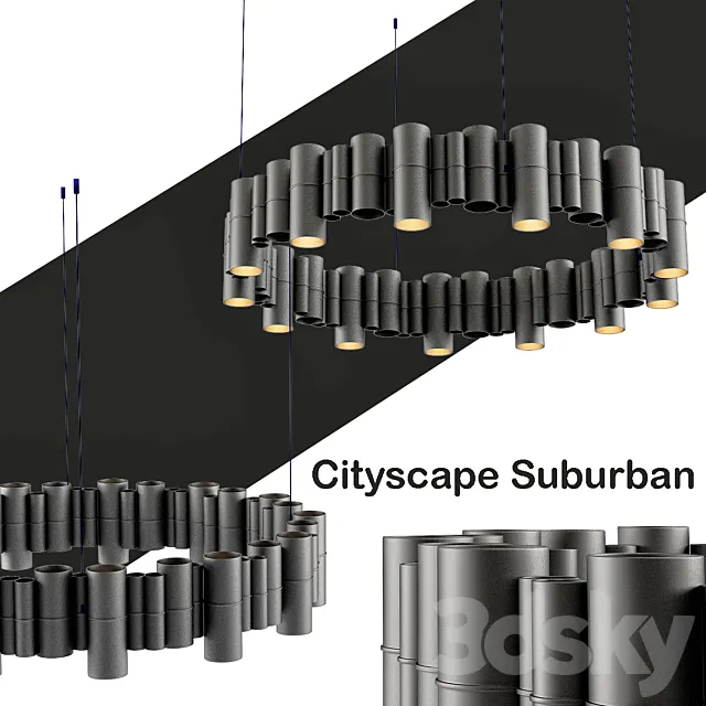 Cityscape_Suburban 3DSMax File