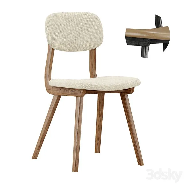 Civil chair by Cosmorelax 3dsMax Model