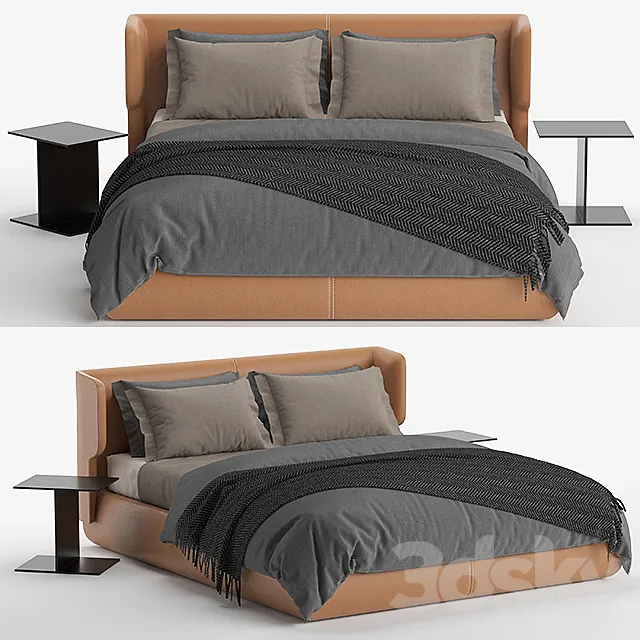 Claire_letto bed 3DSMax File