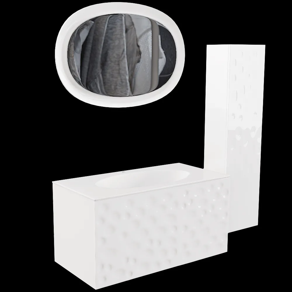 Clarberg – Bathroom set Dune 3ds Max