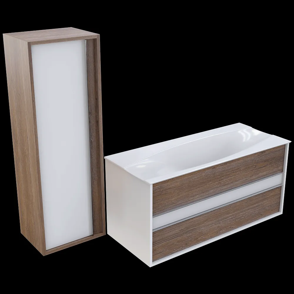 Clarberg – Bathroom set Evolution 3ds Max