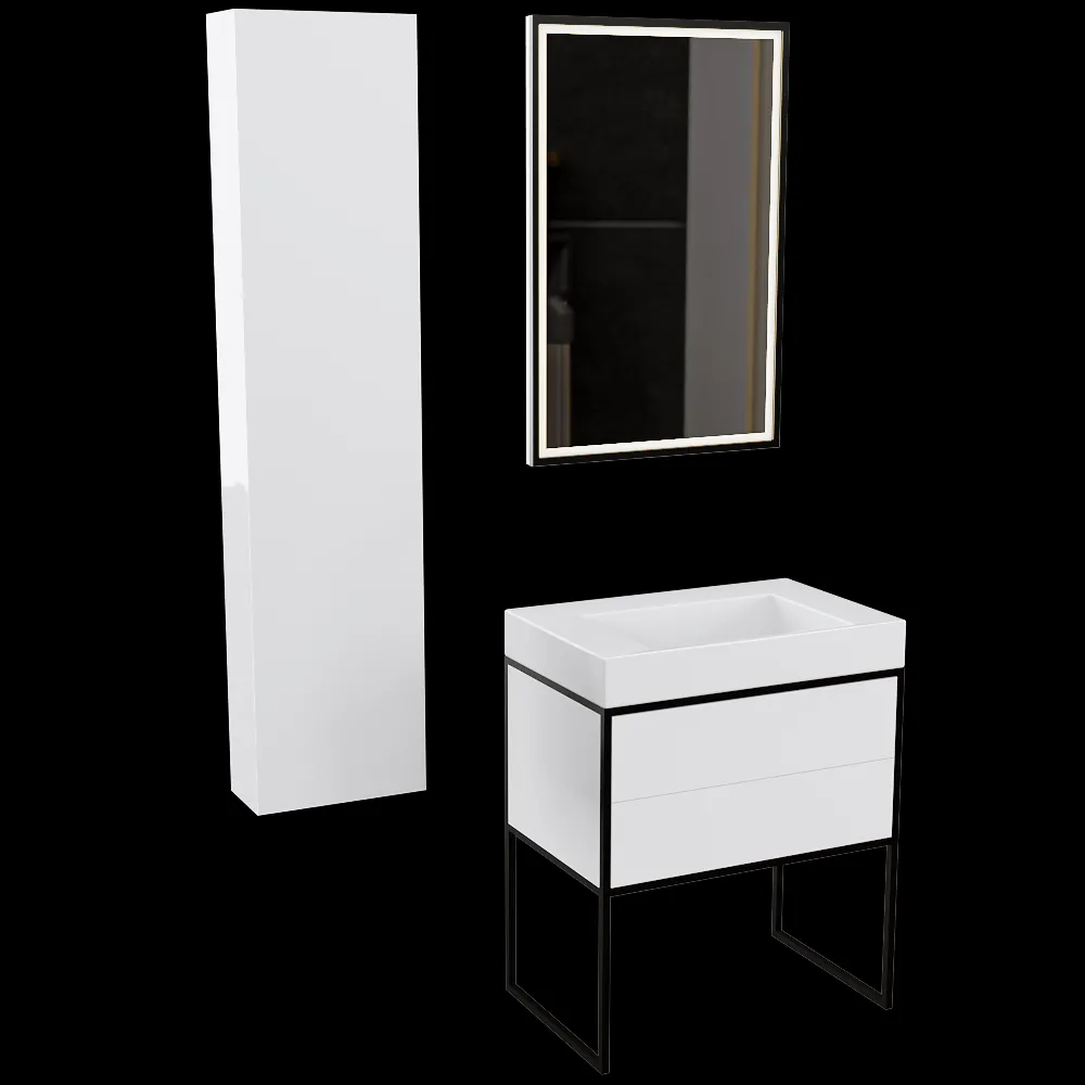 Clarberg – Bathroom set Logic 3ds Max