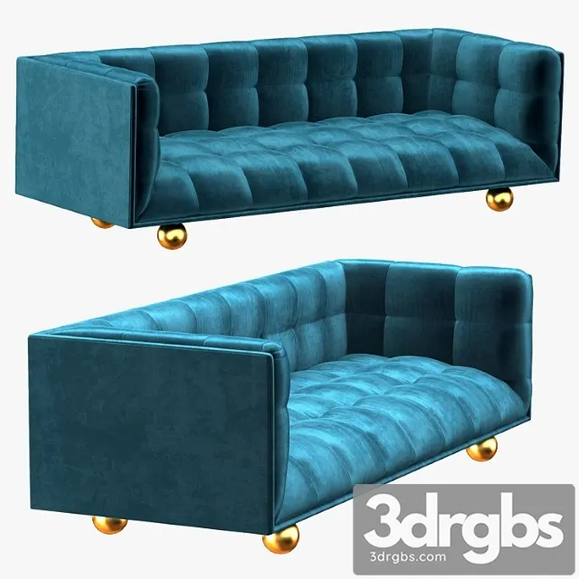 Claridge sofa 2 3dsmax Download