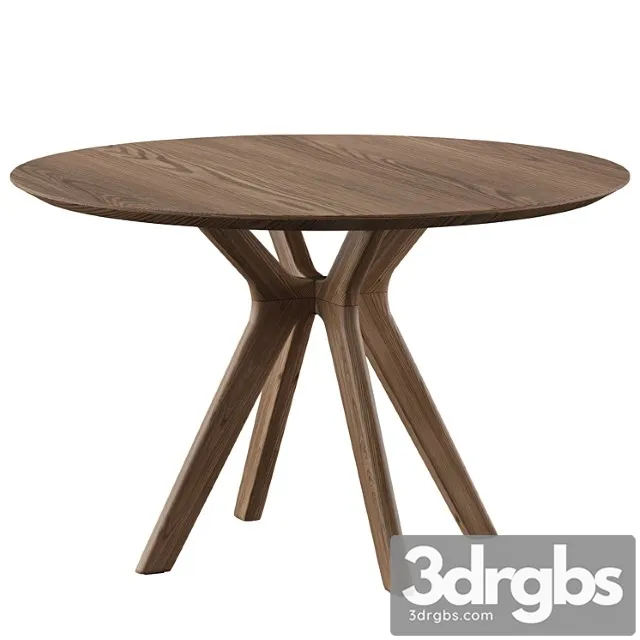Clark round dining table 2 3dsmax Download