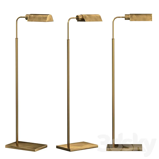 CLASSIC ADJUSTABLE TASK FLOOR LAMP 3ds Max