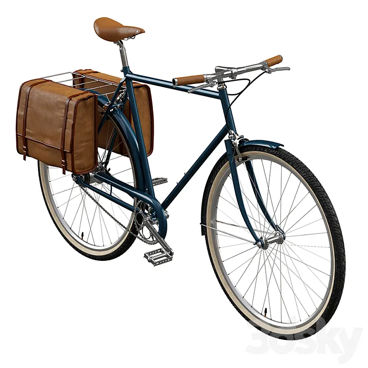 Classic bicycle in two versions 3DS Max