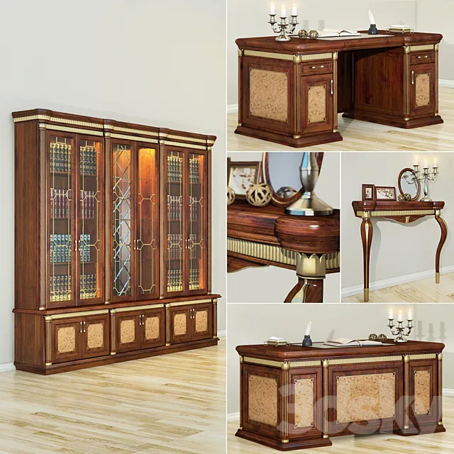 classic cabinet furniture 3DSMax File