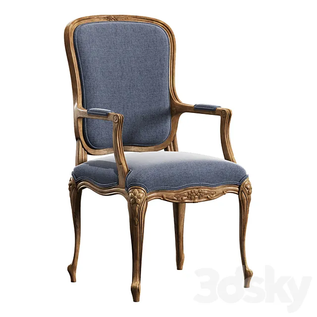 Classic chair 1 3ds Max