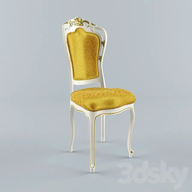 Classic chair 3DS Max Model