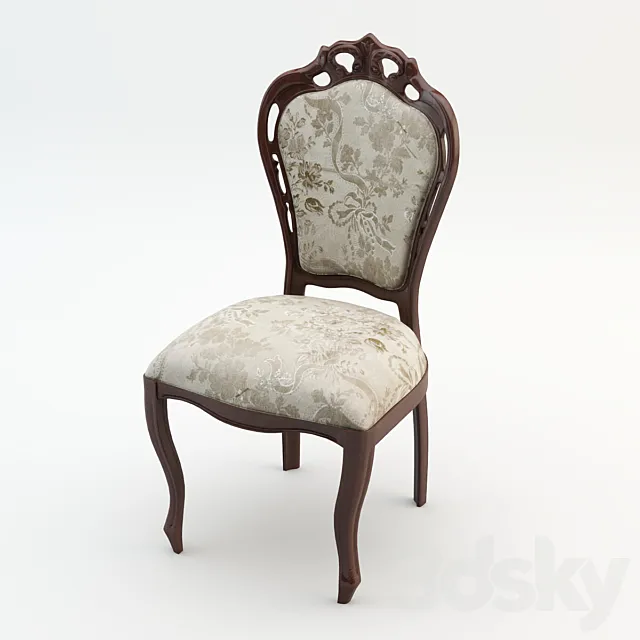 Classic chair 3DS Max Model