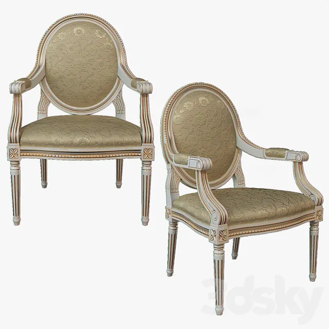 Classic chair 3DSMax File