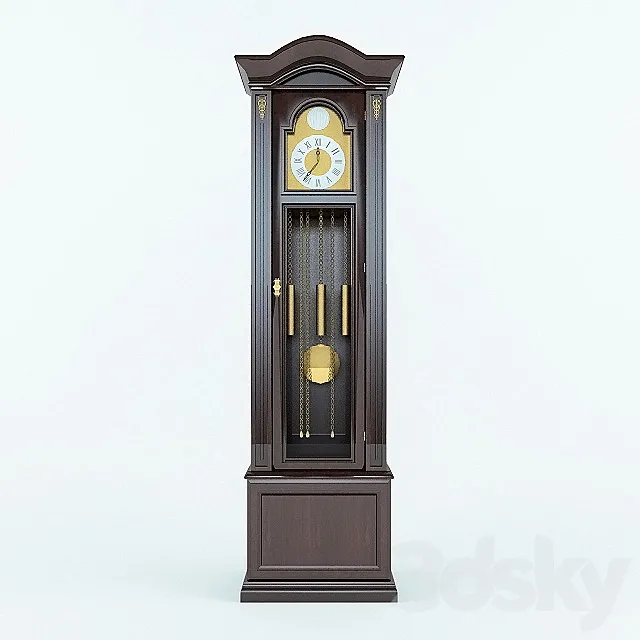 classic clock 01 3DSMax File