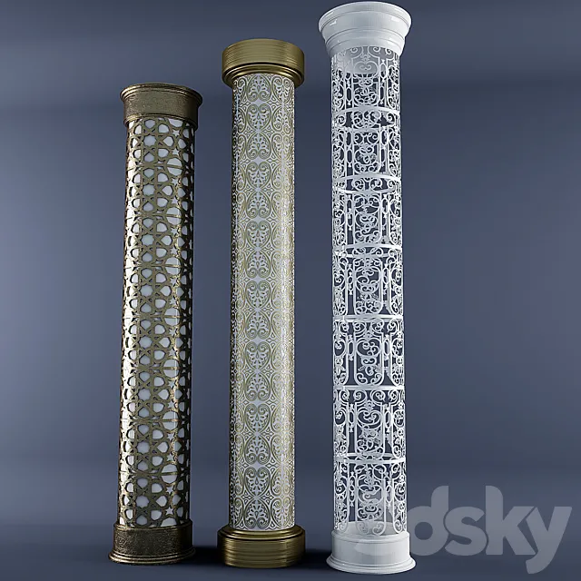 classic column 3DS Max Model