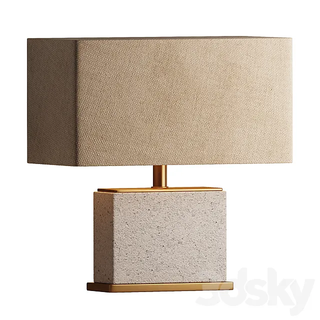 Classic Contemporary Table Lamp 3dsMax Model