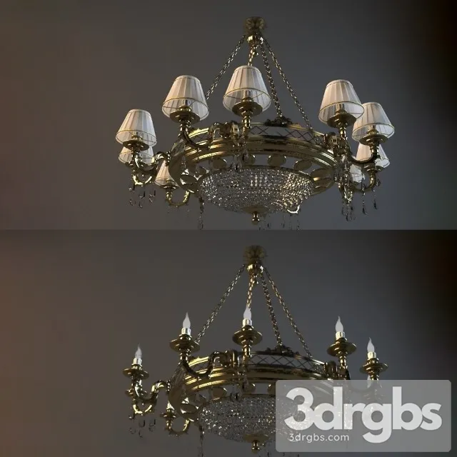 Classic Copper Ceiling Lamp 3dsmax Download