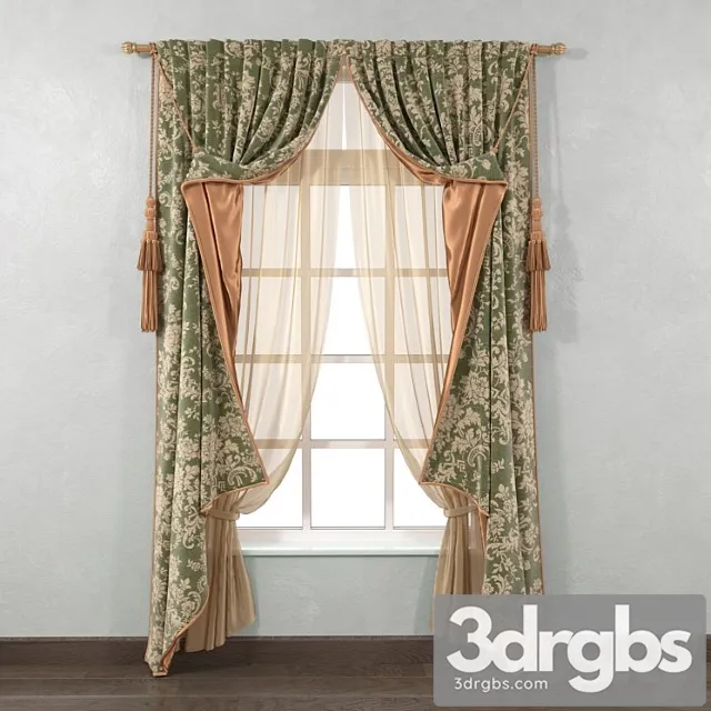 Classic curtains 3dsmax Download