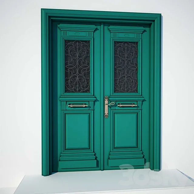 Classic Door 3DS Max Model