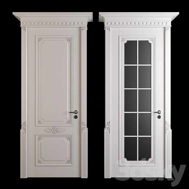 classic door 3DSMax File