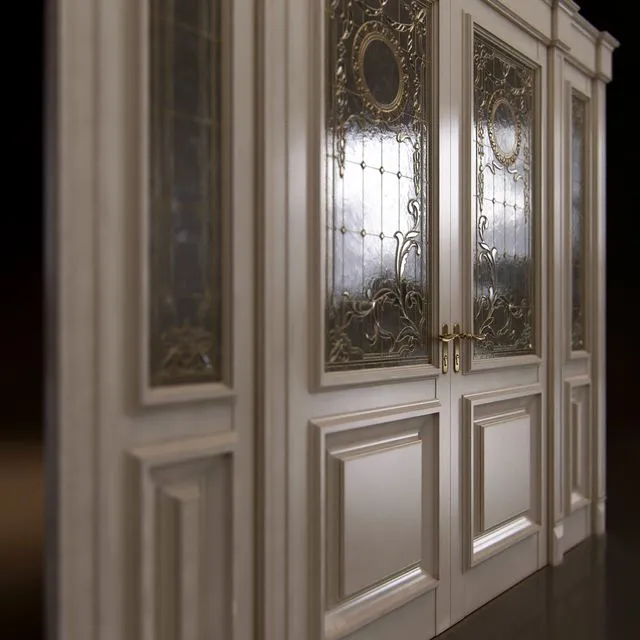 Classic doors 3dsMax Model