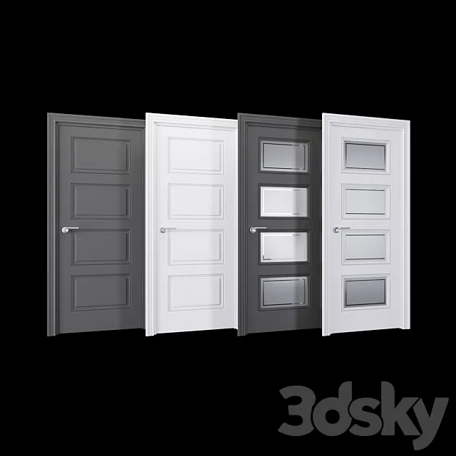 Classic Doors 941 3DSMax File