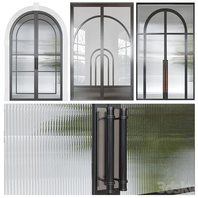 Classic doors set 3dsMax Model