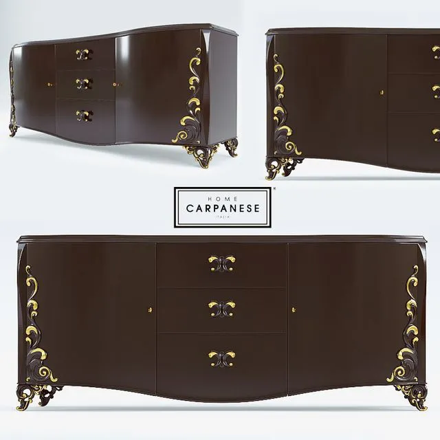 Classic dresser Carpanese 3dsMax Model