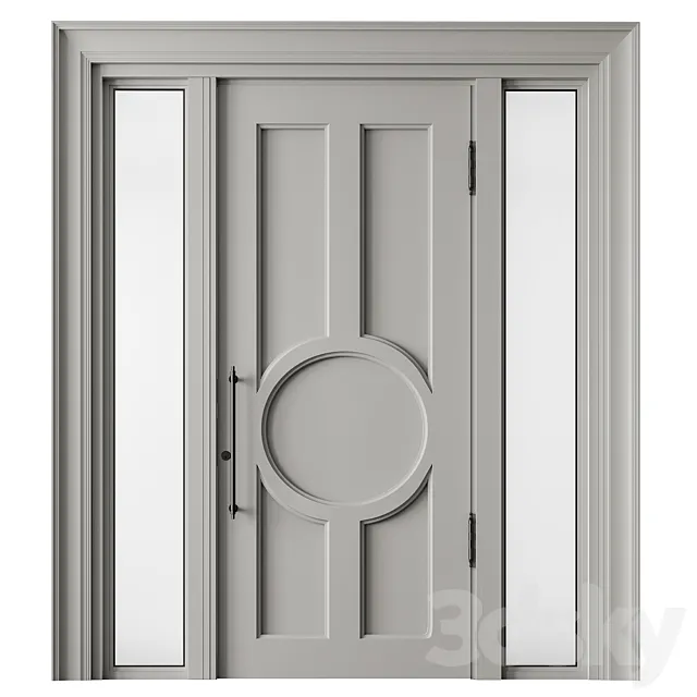 Classic Front Door – Set 67 3dsMax Model