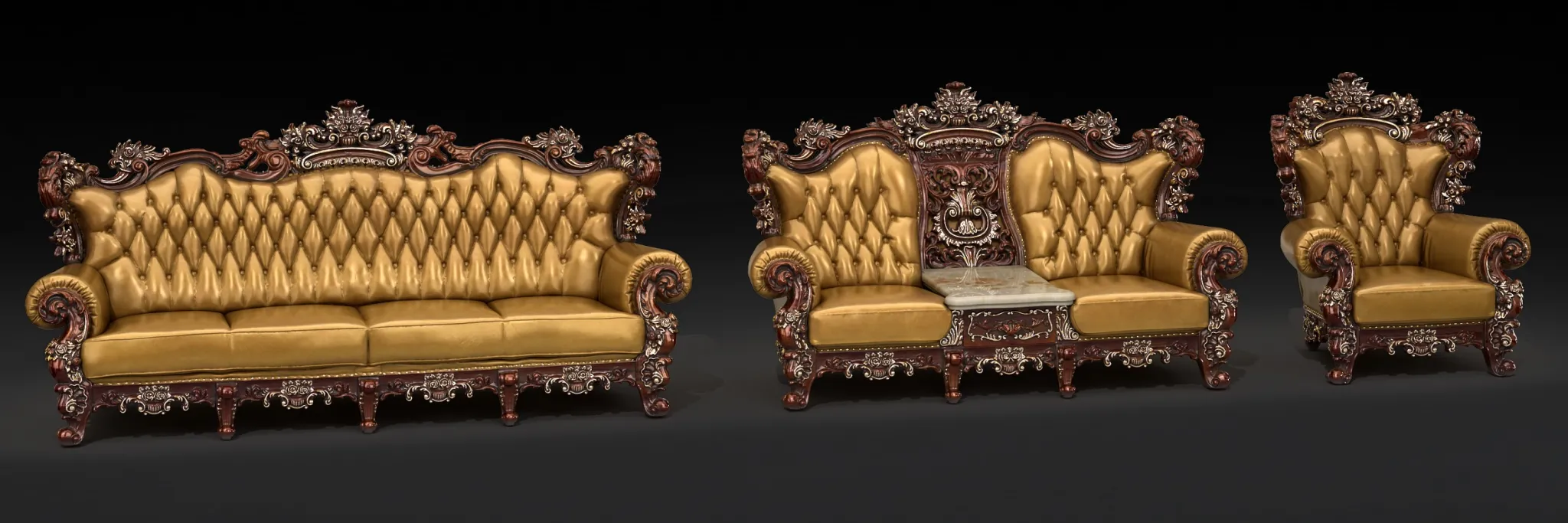 Classic Furniture – 3D Model – G268