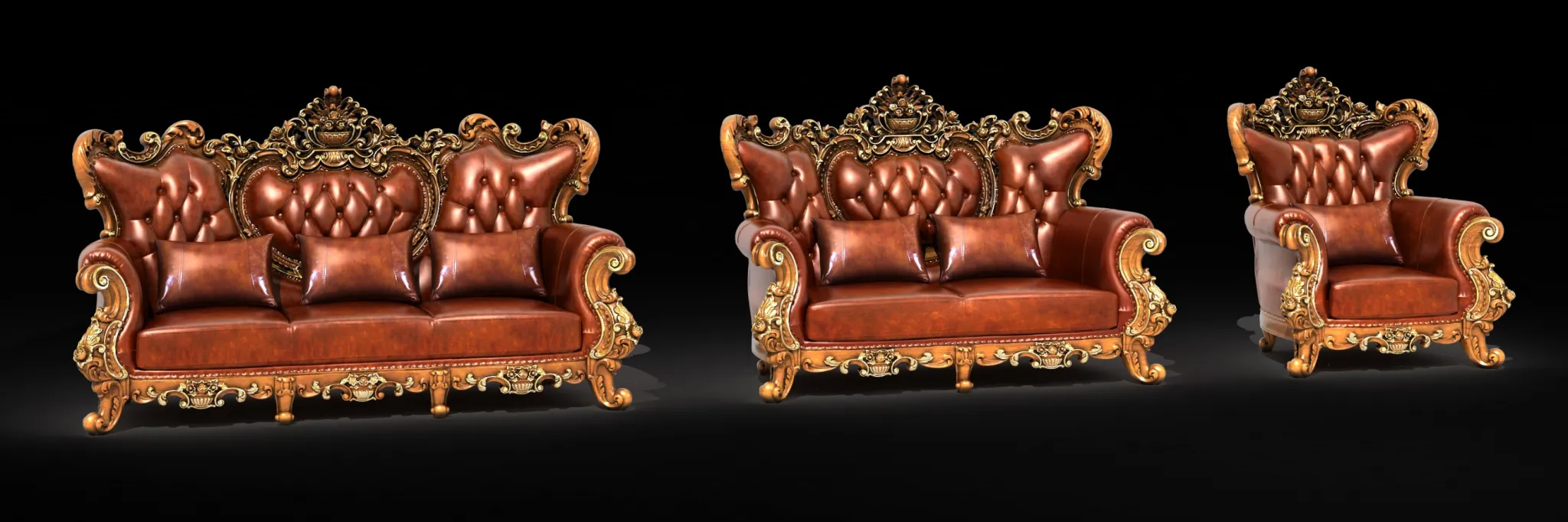 Classic Furniture – 3D Model – G300B