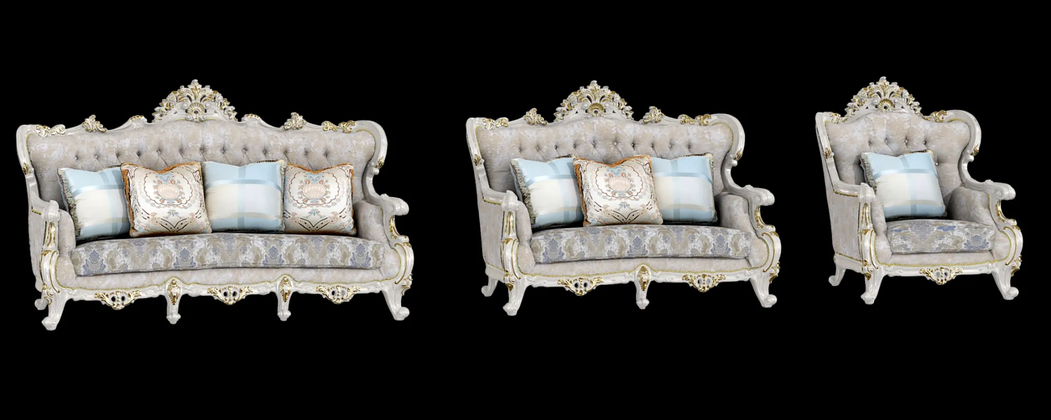 Classic Furniture – 3D Model – X222A