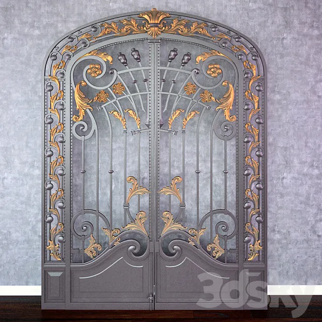 classic gate 3DS Max Model