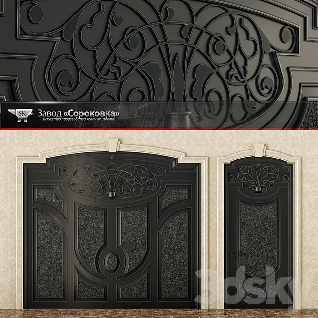 classic gates classic gates 3DS Max Model