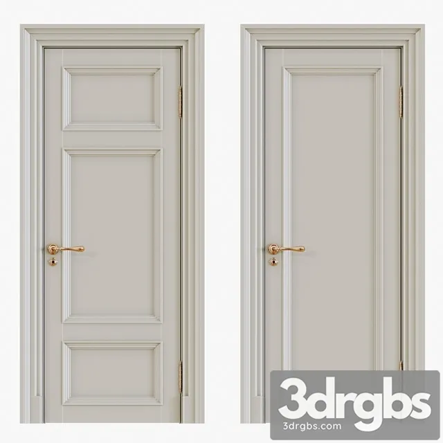 Classic interior doors 12 3dsmax Download
