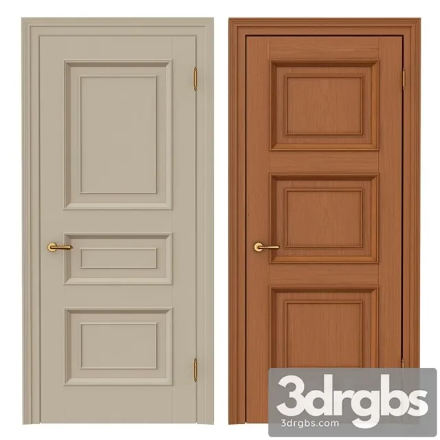 Classic interior doors 9 3dsmax Download