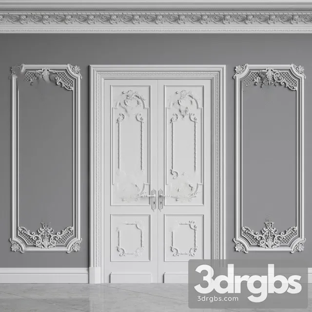 Classic Interior Walls 1 3dsmax Download