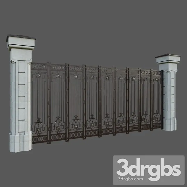 Classic Iron Fence 3dsmax Download