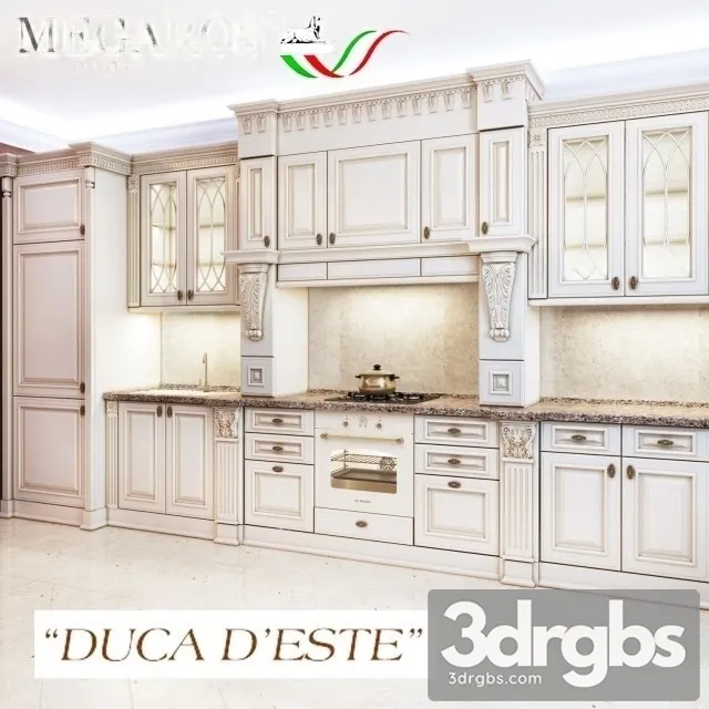 Classic Kitchen Cabinet 3dsmax Download