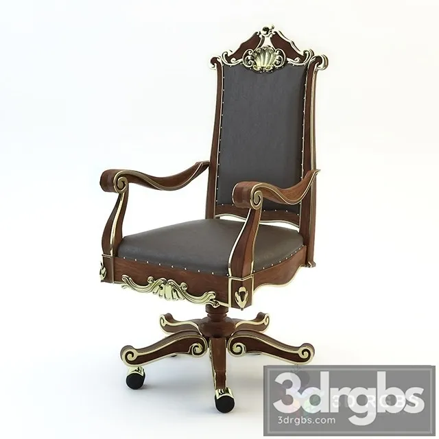 Classic Luxury Office Chair 3dsmax Download