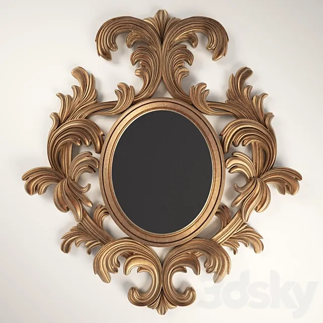 Classic mirror 3ds Max