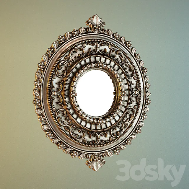 Classic mirror 3DS Max Model